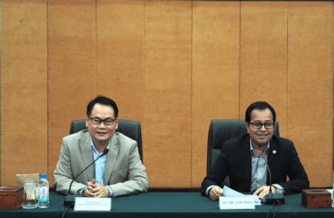 កិច្ចប្រជុំ ពិនិត្យការអនុវត្តសកម្មភាពគម្រោងប្រកួតប្រជែងខ្សែច្រវាក់តម្លៃ និងលើកកម្ពស់សុវត្ថិភាពកសិកម្ម (ACSEP)