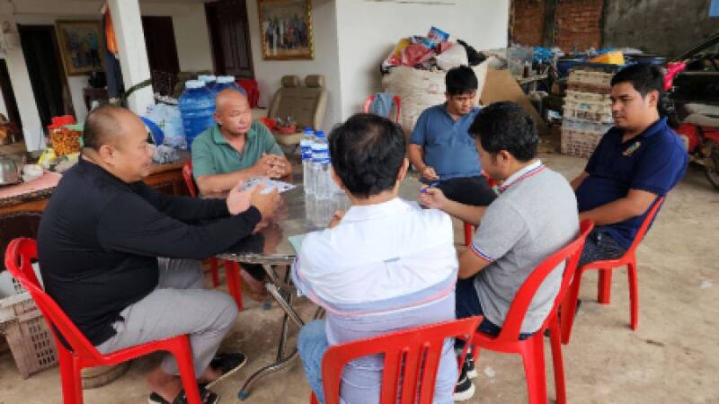 ចុះវាយតម្លៃ និងតាមដានសហគ្រាសកសិកម្ម ក្រោយបានចូលរួមវគ្គបណ្តុះបណ្តាលសុវត្ថិភាពចំណីអាហារ នៅខេត្តឧត្តរមានជ័យ