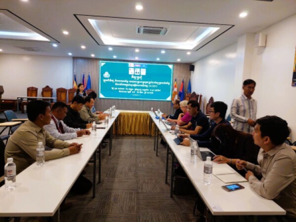 ចុះពិនិត្យវឌ្ឃនភាពការអនុវត្តសកម្មភាពគម្រោង ពិសេសសកម្មភាពដែលទទួលបានថវិកាគាំទ្រពី JFPR (Japan Fund for Prosperous and Resillient) និងពិនិត្យពិភាក្សាជាមួយនឹងអ្នកទទួលផលពីគម្រោង