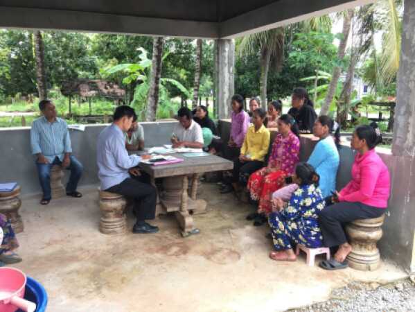 ក្រុមការងារគម្រោង ACSEP បានចុះសម្ភាសន៍សហគមន៍កសិកម្មនៅខេត្តឧត្តរមានជ័យចំនួន ១០