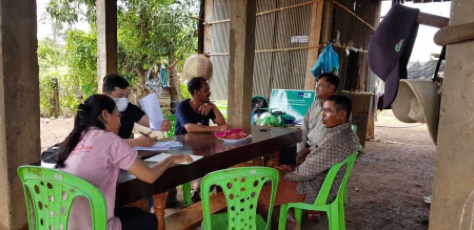 ក្រុមការងារអភិវឌ្ឍន៍ពូជដំណាំនៃគម្រោង ACSEP បានចុះធ្វើការស្រាវជ្រាវ និងវាយតម្លៃការប្រើប្រាស់ពូជស្វាយចន្ទីក្នុងខេត្តត្បូងឃ្មុំ