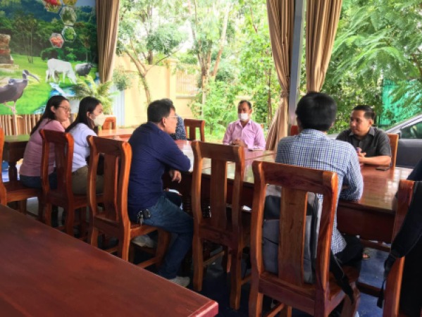 ក្រុមការងារគម្រោង ACSEP សមាសភាគដំណាំ និងក្រុមការងារខេត្តព្រះវិហារបានជួបប្រជុំរៀបចំក្រុមដើម្បីចុះសម្ភាសន៍រើសជាសហគន៍កសិកម្មគោលដៅទទួលផលពីគម្រោង ACSEP