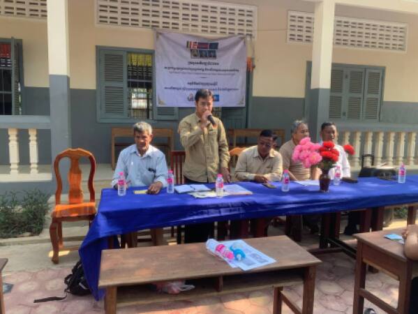 វគ្គអប់រំផ្សព្វផ្សាយស្តីអំពីការលើកកម្ពស់ស្ត្រីឱ្យចូលរួមក្នុងវិស័យសាងសង់ និងថែទាំផ្លូវជនបទ