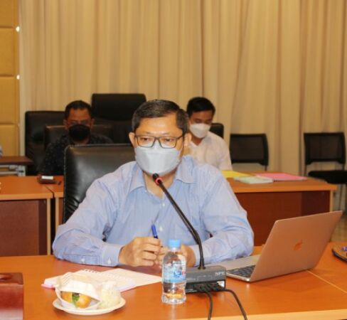 កិច្ចប្រជុំពិនិត្យវឌ្ឍនភាពនៃការអនុវត្តគម្រោងប្រចាំខែឧសភា ឆ្នាំ២០២៣