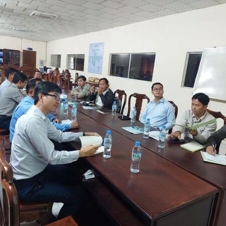 ពិនិត្យ និងវាយតម្លៃលើក្រុមហ៊ុនសាន់តាណា នៅខេត្តព្រះវិហារ