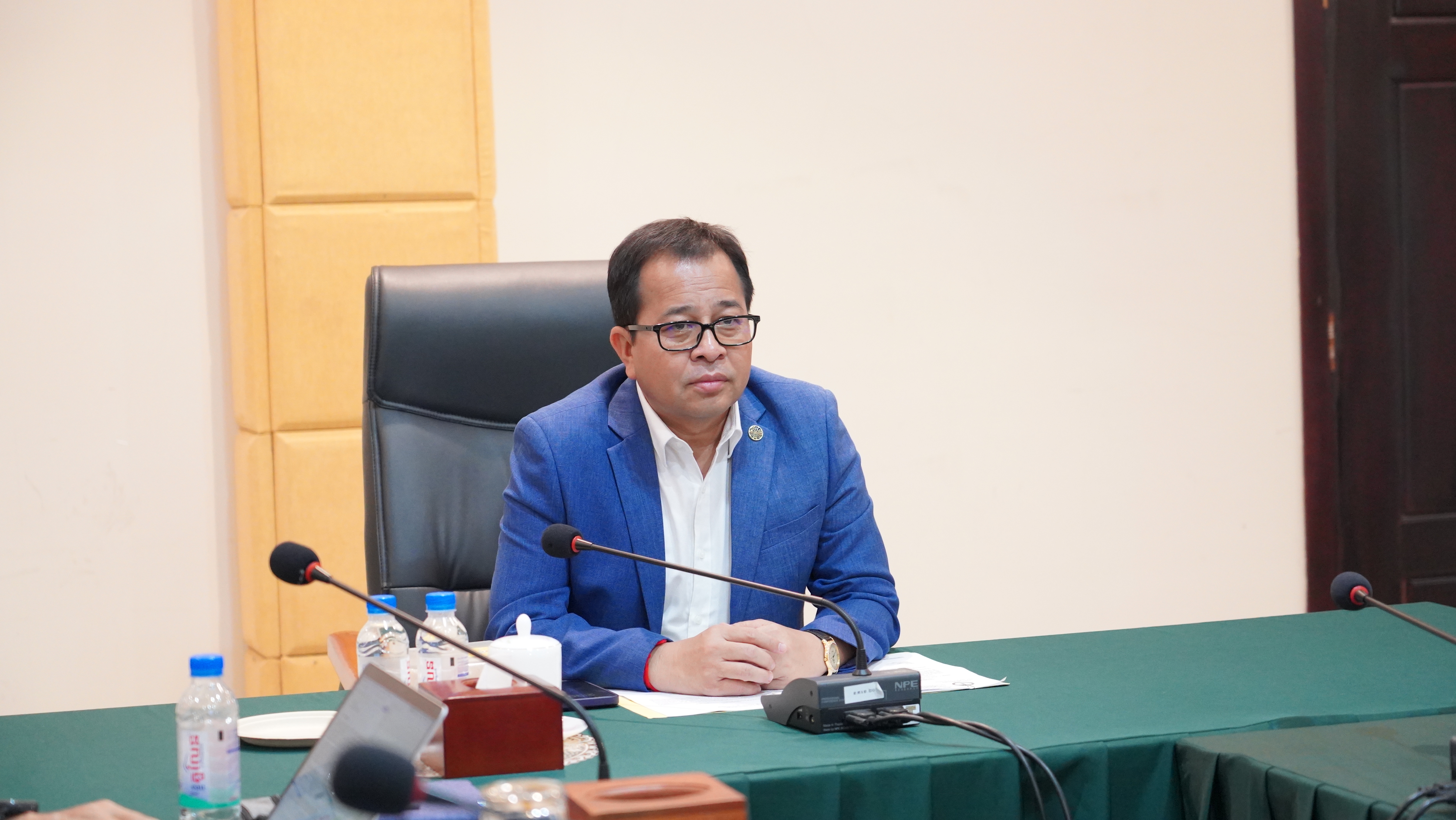 ប្រជុំពិនិត្យវឌ្ឍនភាពគម្រោងប្រកួតប្រជែងខ្សែច្រវាក់តម្លៃ និងលើកកម្ពស់សុវត្ថិភាពកសិកម្ម(ACSEP) ប្រចាំខែកុម្ភៈ និងមីនា