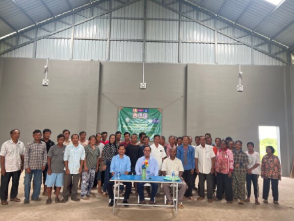 វគ្គបណ្តុះបណ្តាលស្តីពី “ស្តង់ដារនៃការអនុវត្តកសិកម្មល្អកម្ពុជា CamGAP” ដល់សមាជិកសហគមន៍តាមបណ្តាខេត្តគោលដៅចំនួន៦