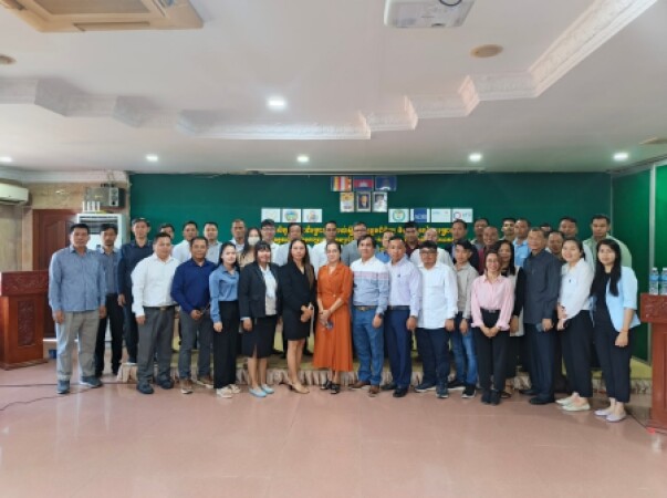 សិក្ខាសាលាពិគ្រោះយោបល់ស្តីពីការត្រួតពិនិត្យ និងវាយតម្លៃគម្រោង នៅទីរួមខេត្តកំពង់ចាម