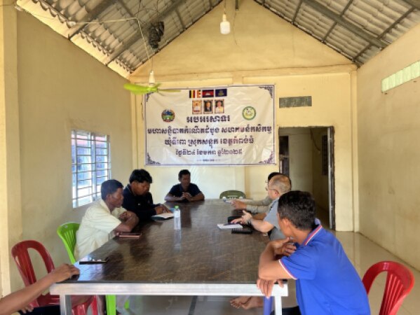 ចុះពិនិត្យស្ថានភាពជាក់ស្ដែងដល់ទីតាំងរបស់សហគមន៍កសិកម្មចំនួន៦សហគមន៍កសិកម្ម
