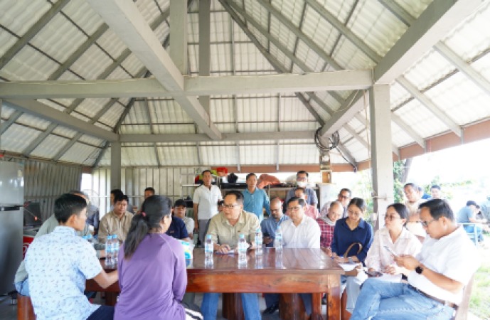 ក្រុមបេសកកម្ម បានចុះពិនិត្យ ៣ ទីតាំងក្នុងខេត្តសៀមរាប