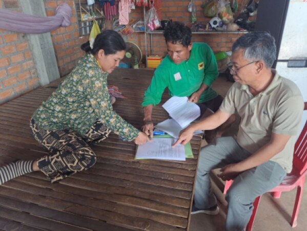 ចុះត្រួតពិនិត្យ និងវាយតម្លៃការដាក់មាន់ ចំណី ថ្នាំវ៉ាក់សាំង និងចុះកិច្ចសន្យាជាមួយអ្នកថែមាន់ ក្រោមគម្រោងប្រកួតប្រជែងខ្សែច្រវ៉ាក់តម្លៃនិងលើកកម្ពស់សុវត្ថិភាពកសិកម្ម (ACSEP)