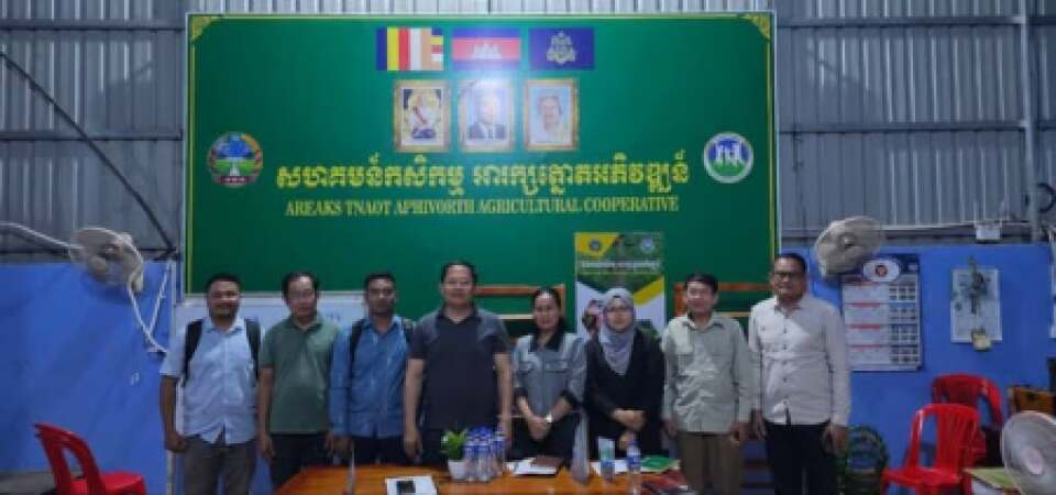 ការចុះរៀបចំប្រជុំ​ និងត្រួតពិនិត្យលើភាពជាដៃគូធុរកិច្ចប្រកបដោយបរិយាបន្ន ដើម្បីកសាងផលិតកម្មកសិកម្មតាមកិច្ចសន្យា"